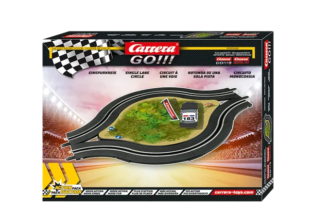 carrera-go-digital-143-einspurkreis-mit-deko-schienen-1-43 image 1