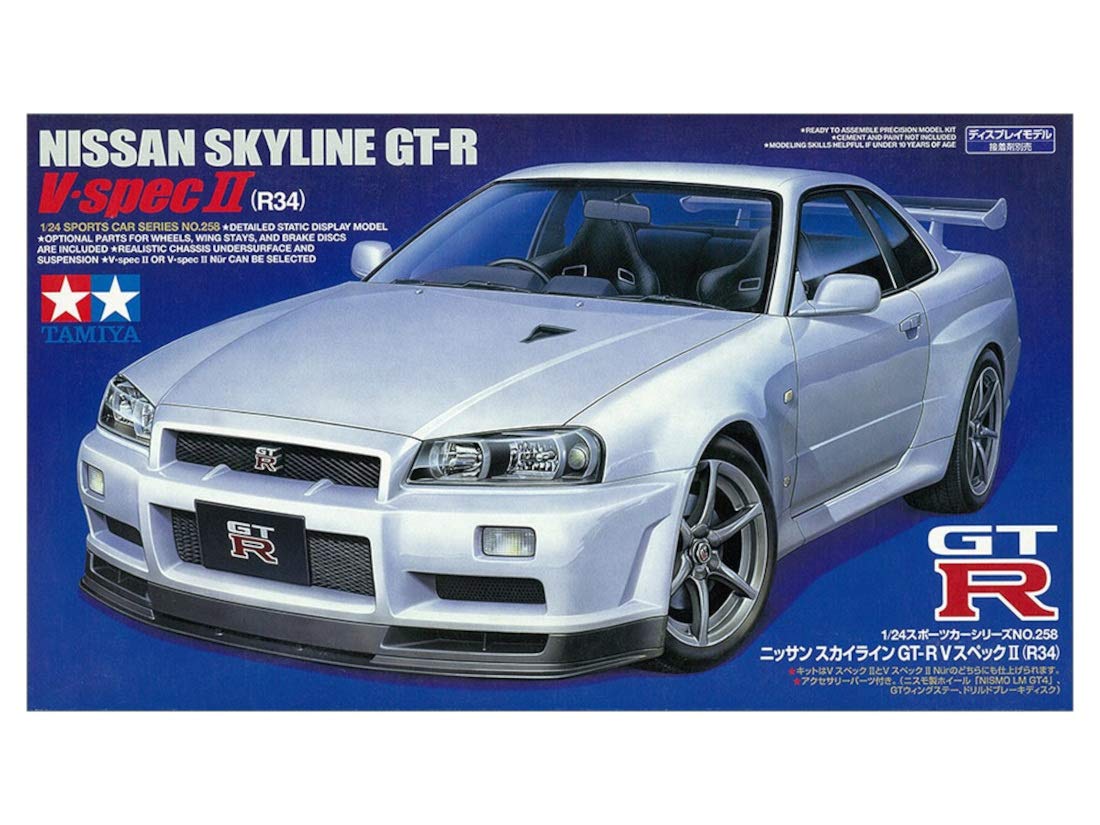 tamiya-24258-nissan-skyline-gt-r-r34-1-24-automodell image 5