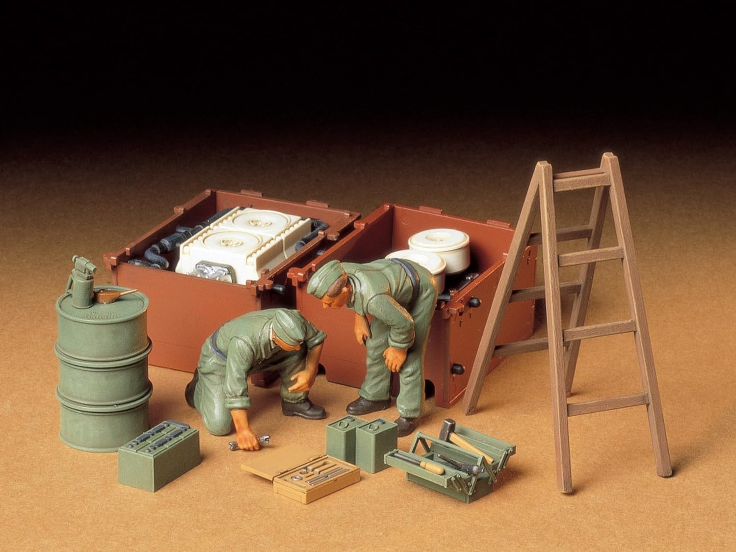 tamiya-35180-diorama-set-deutsche-panzer-1-35-bausatz image 2