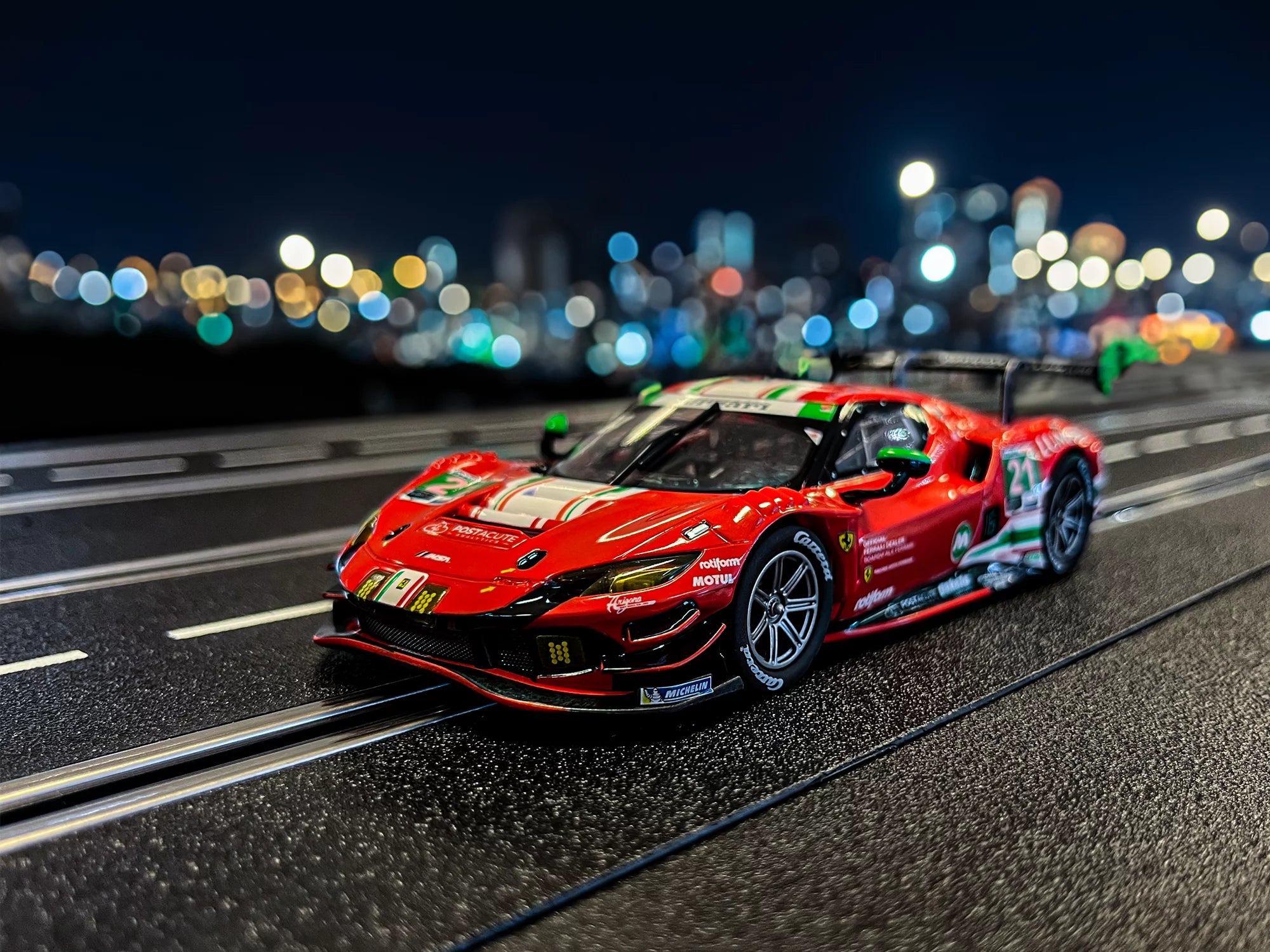 carrera-digital-132-ferrari-296-gt3-slotcar-no-21-1-32 image 2