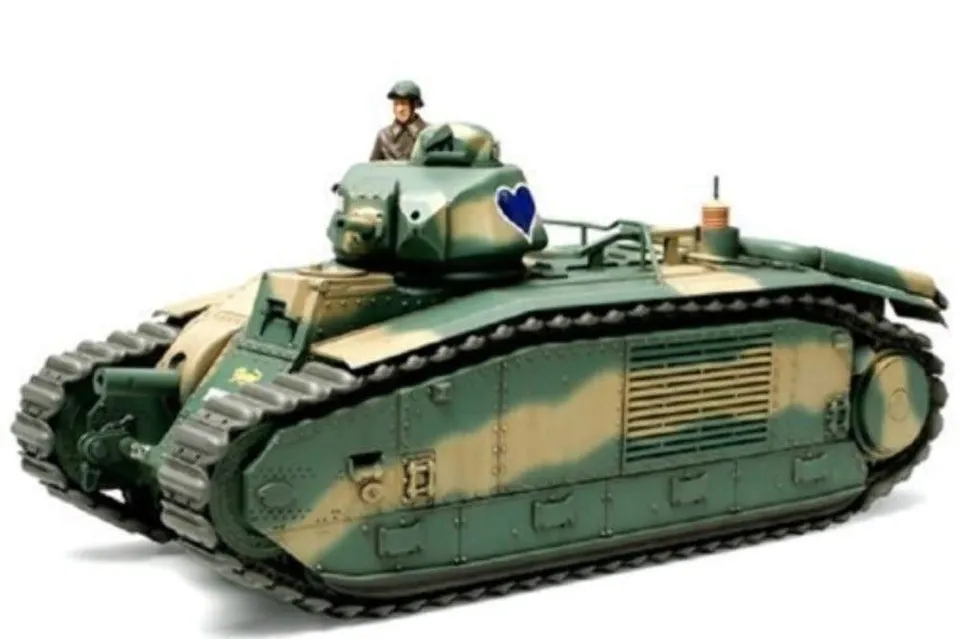 tamiya-300035282-b1-bis-modellbausatz-1-35-franz-sischer-panzer-gr-n image 1