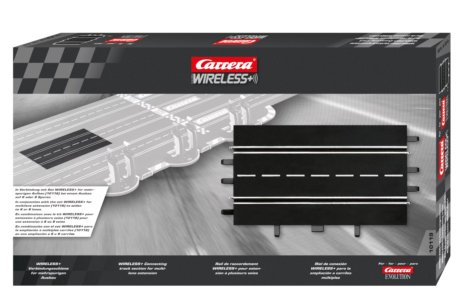carrera-evolution-wireless-track-rennbahn-ausbau-6-8-spuren image 1