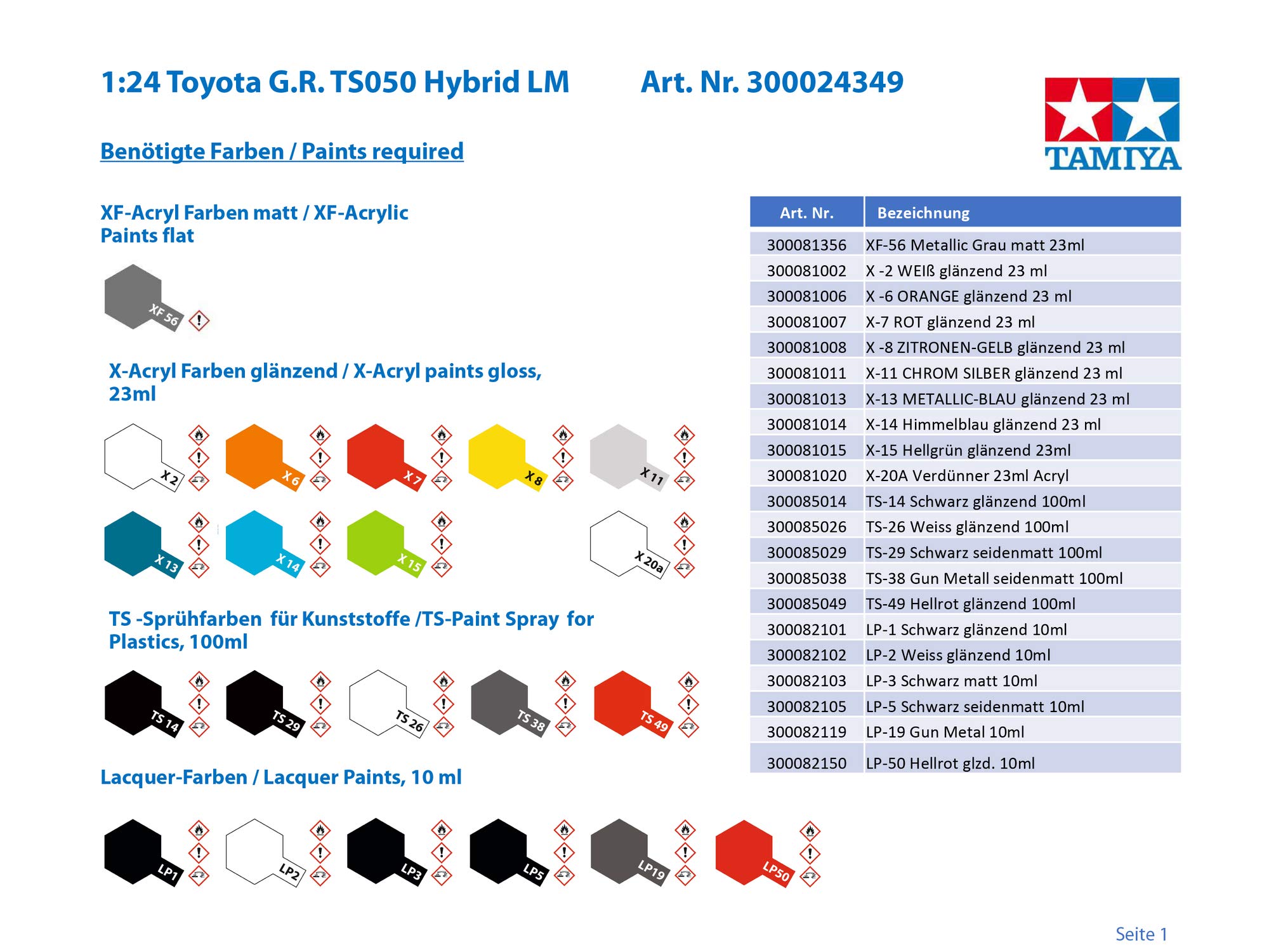 tamiya-toyota-gr-ts050-hybrid-24349-modellbausatz-1-24 image 3