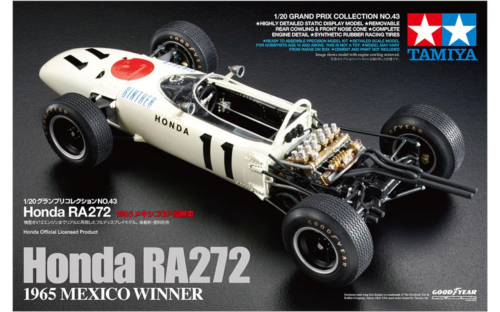 tamiya-honda-ra272-1-20-rennwagen-bausatz-unlackiert image 2