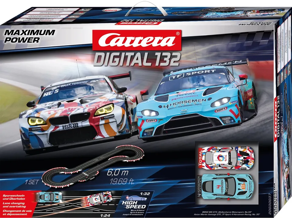 carrera-maximum-power-rennbahn-set-digital-132-6-m image 1