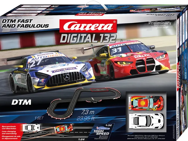 carrera-digital-132-fast-and-fabulous-rennbahn-7-3m-dtm-set image 1