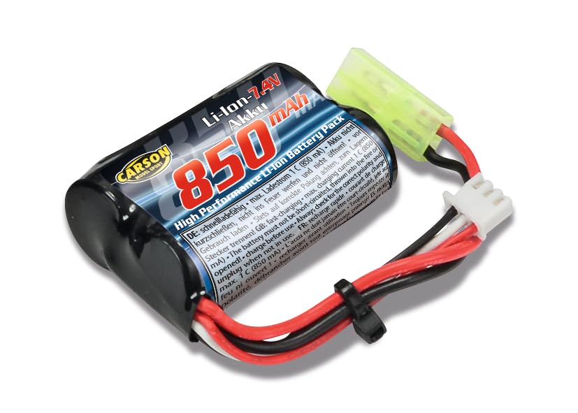 carson-500608147-liion-akku-7-4v-850mah-mini-tamiya-boot image 3