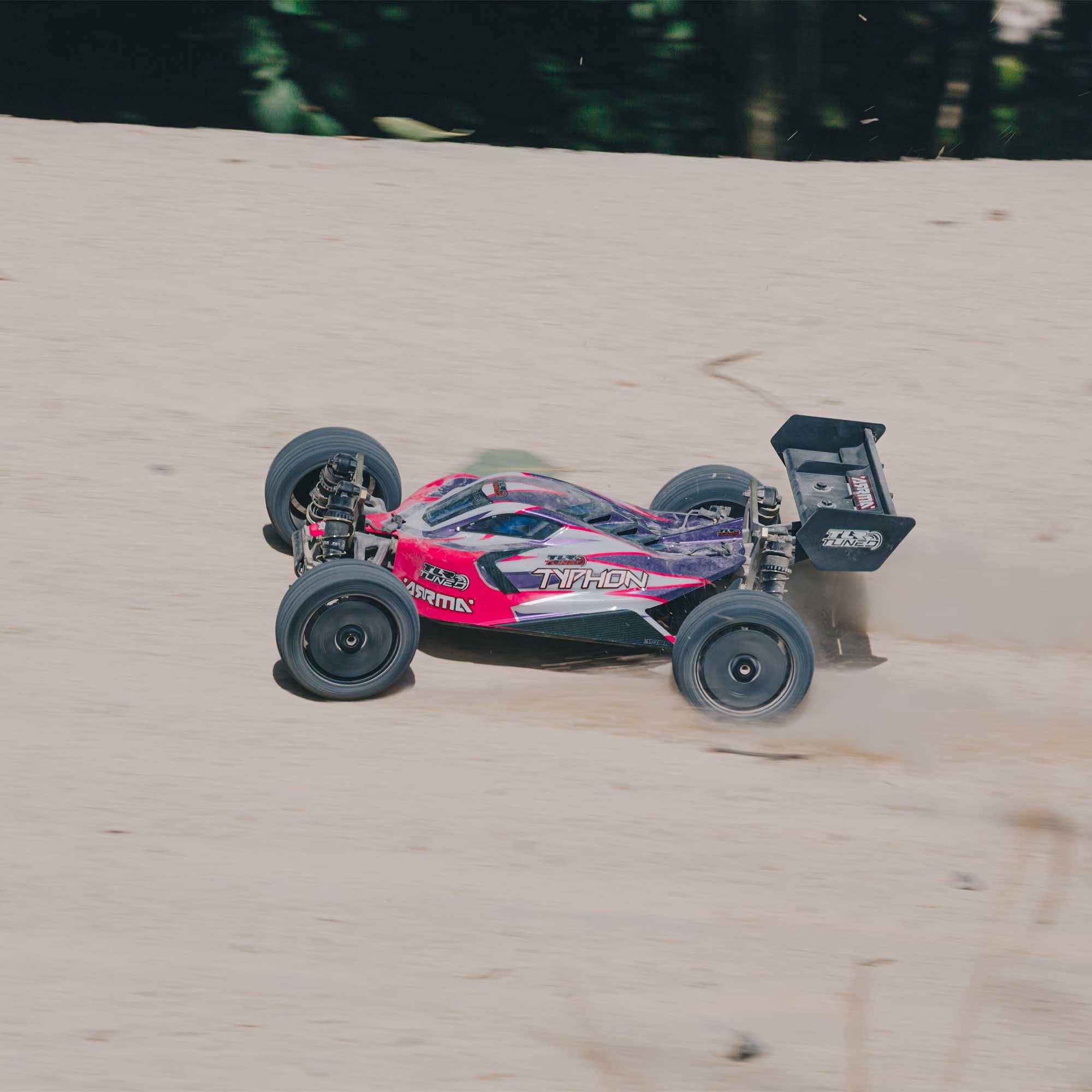 arrma-tlr-tuned-typhon-1-8-roller-buggy-pink-lila image 4