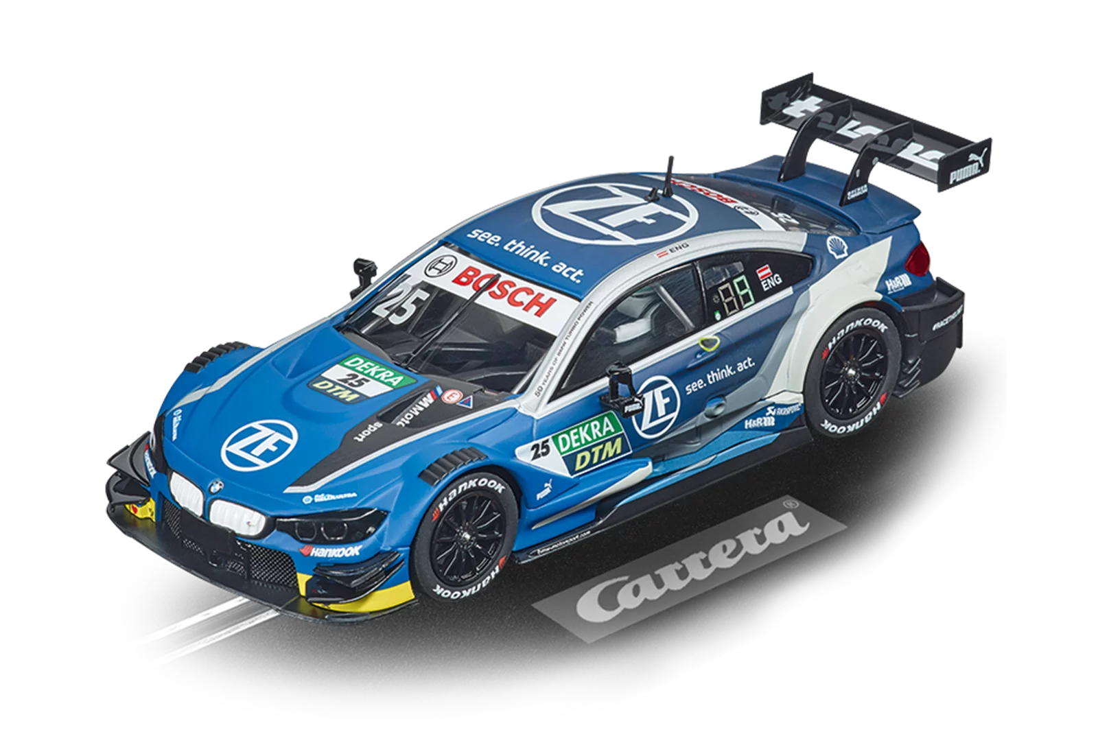 carrera-digital-132-bmw-m4-dtm-slotcar-no-25 image 1