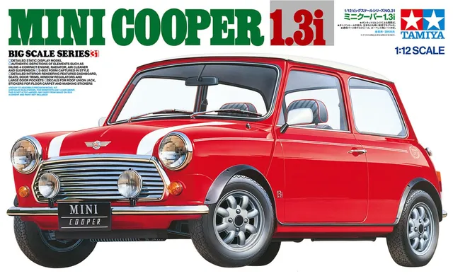 tamiya-12031-rover-mini-cooper-1-3i-1-12-modellbausatz-auto image 1