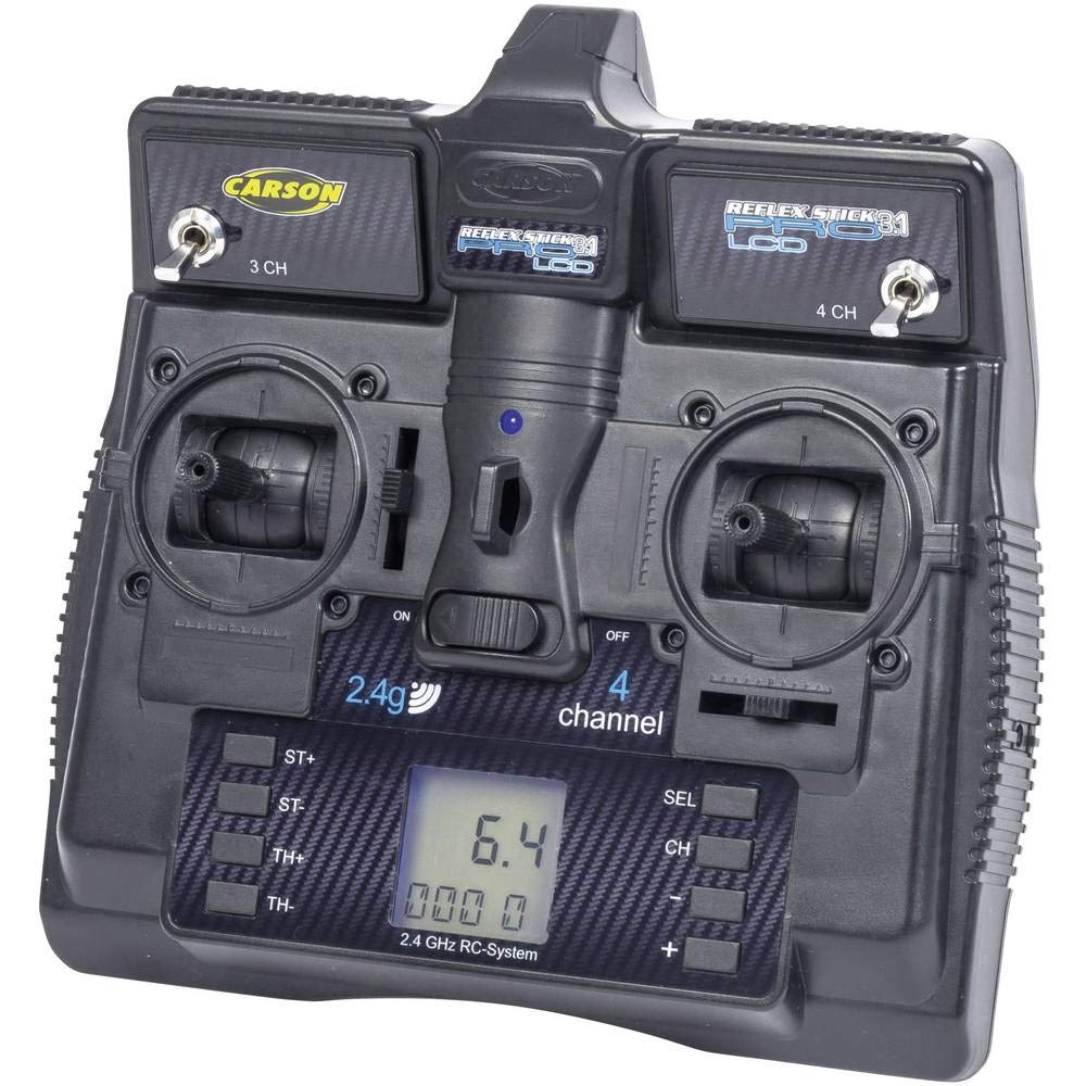 carson-reflex-stick-pro-3-1-2-4g-fernsteuerung-4-kanal-lcd-schwarz image 1