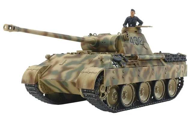 tamiya-static-models-panther-ausf-d-1-48-bausatz-unlackiert image 1