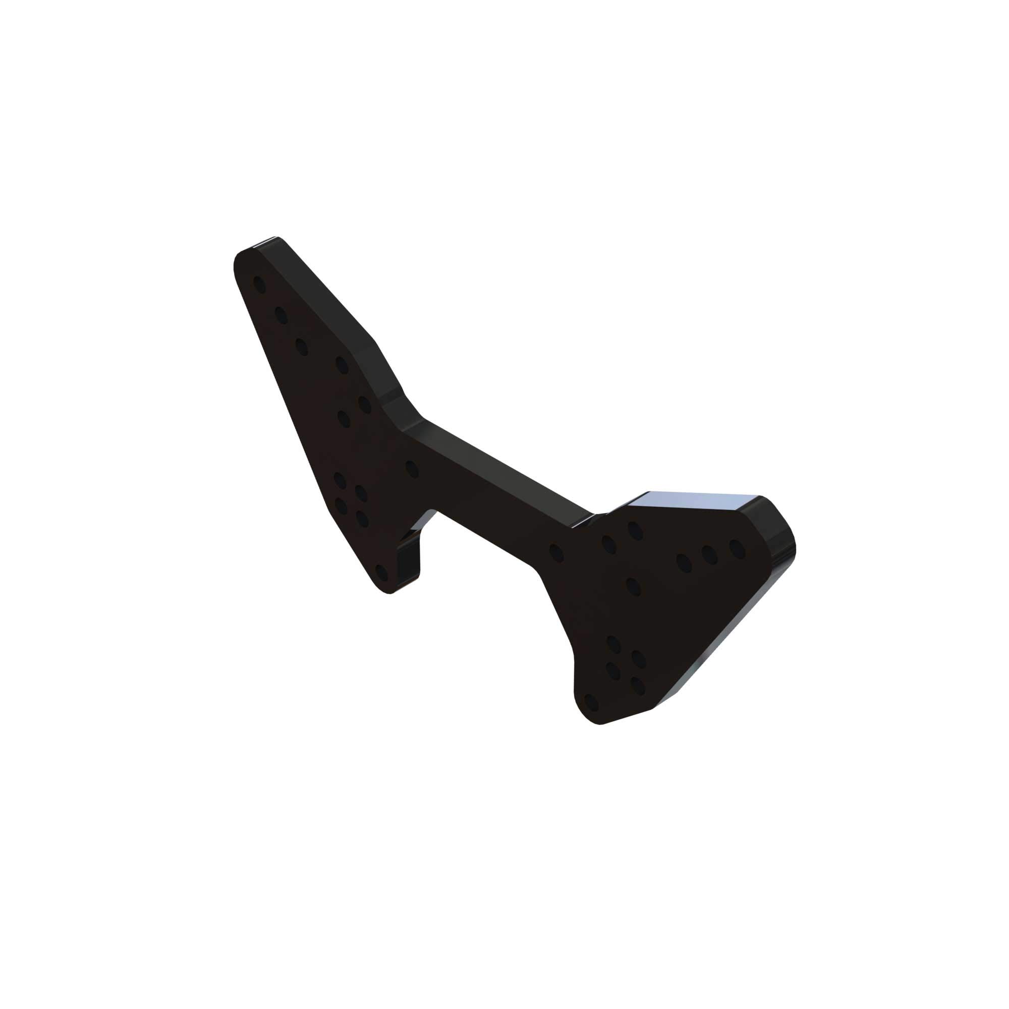 arrma-kraton-d-mpferbr-cke-hinten-alu-sto-d-mpferbr-cke-schwarz image 1
