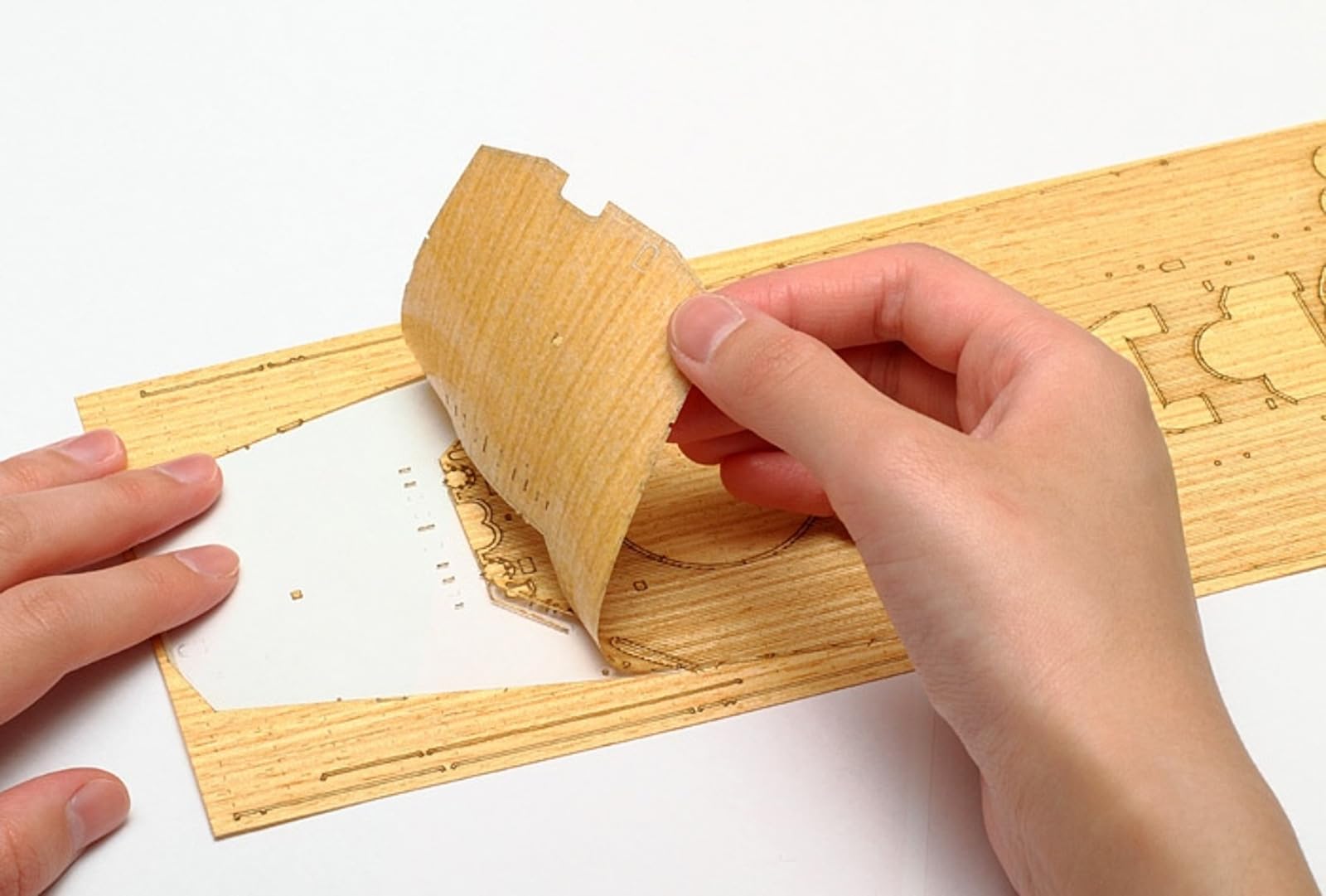 tamiya-12645-yamato-holz-deck-dekor-1-350-schiffsmodell-zubeh-r image 2