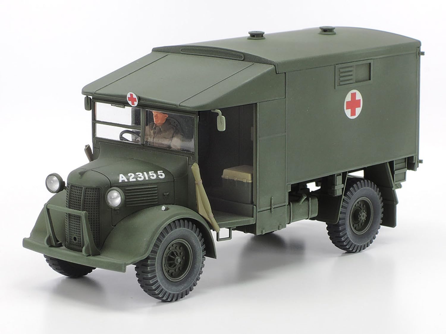 tamiya-static-models-32605-krankenwagen-1-48-bausatz image 6