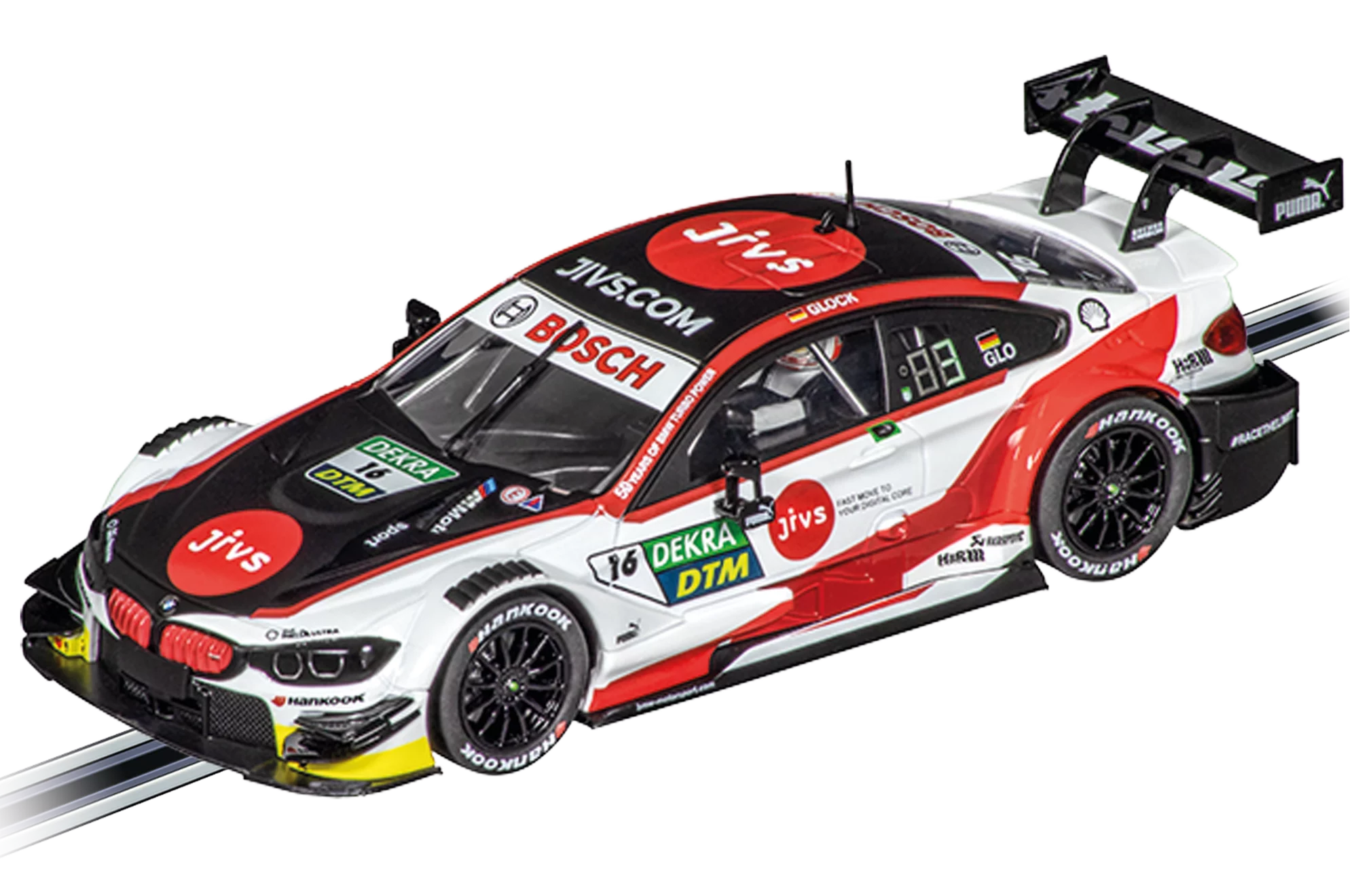 carrera-bmw-m4-dtm-t-glock-no-16-slotcar-1-32 image 1