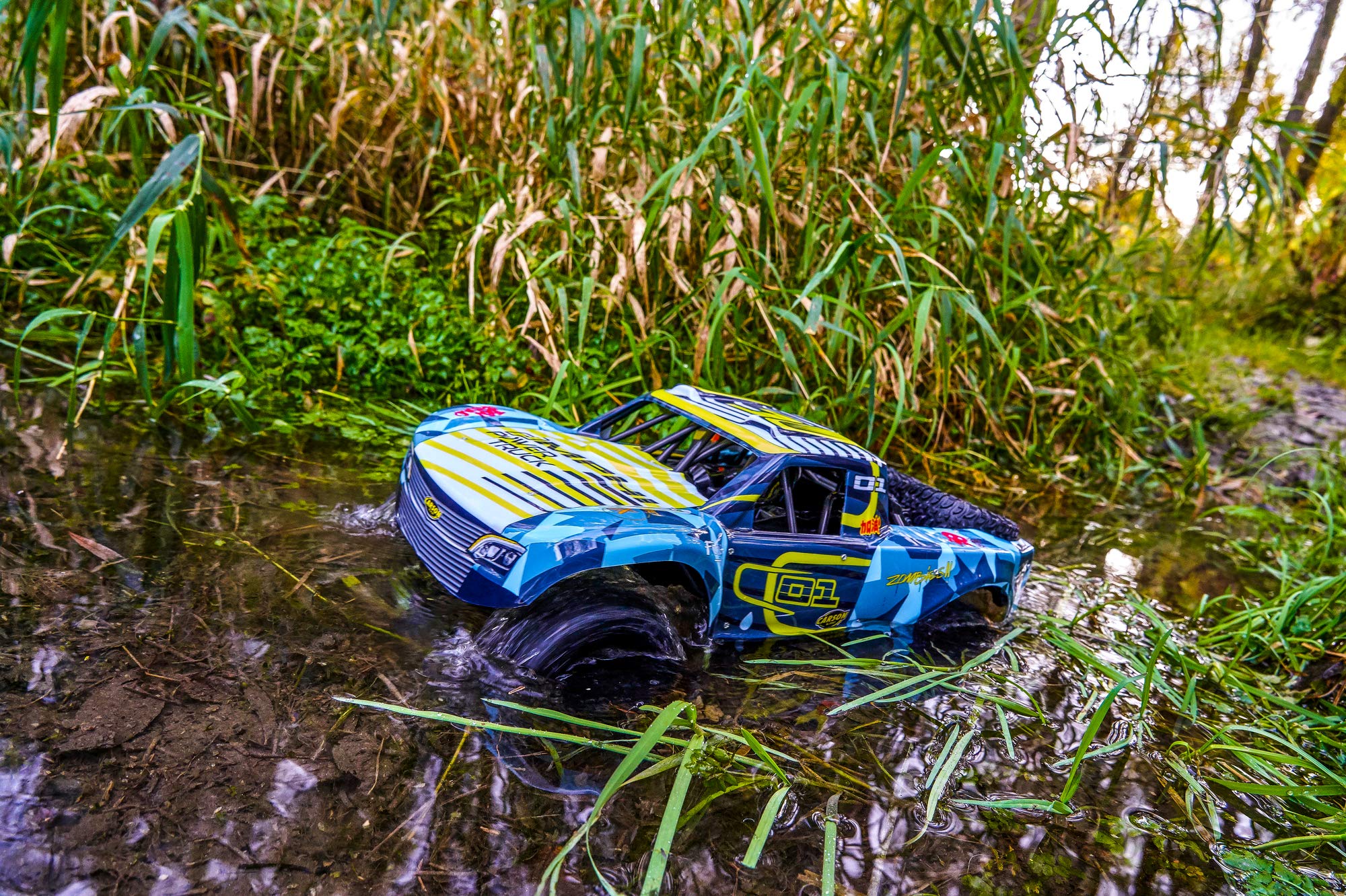 carson-amphi-power-truck-rc-auto-4wd-gelb-rtr-20-km-h image 8