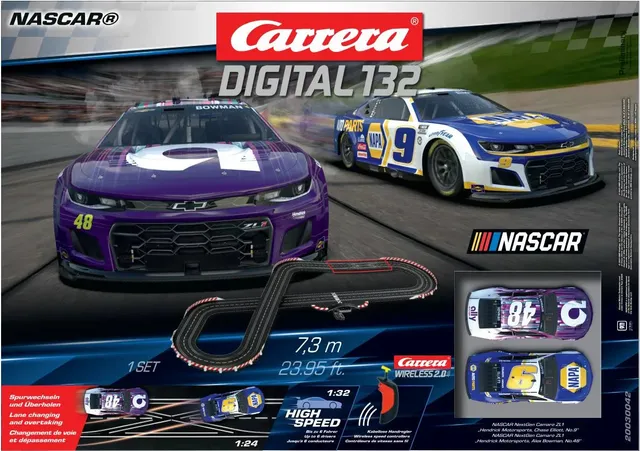 carrera-digital-132-nascar-daytona-challenge-bahn-set-7-3m image 1