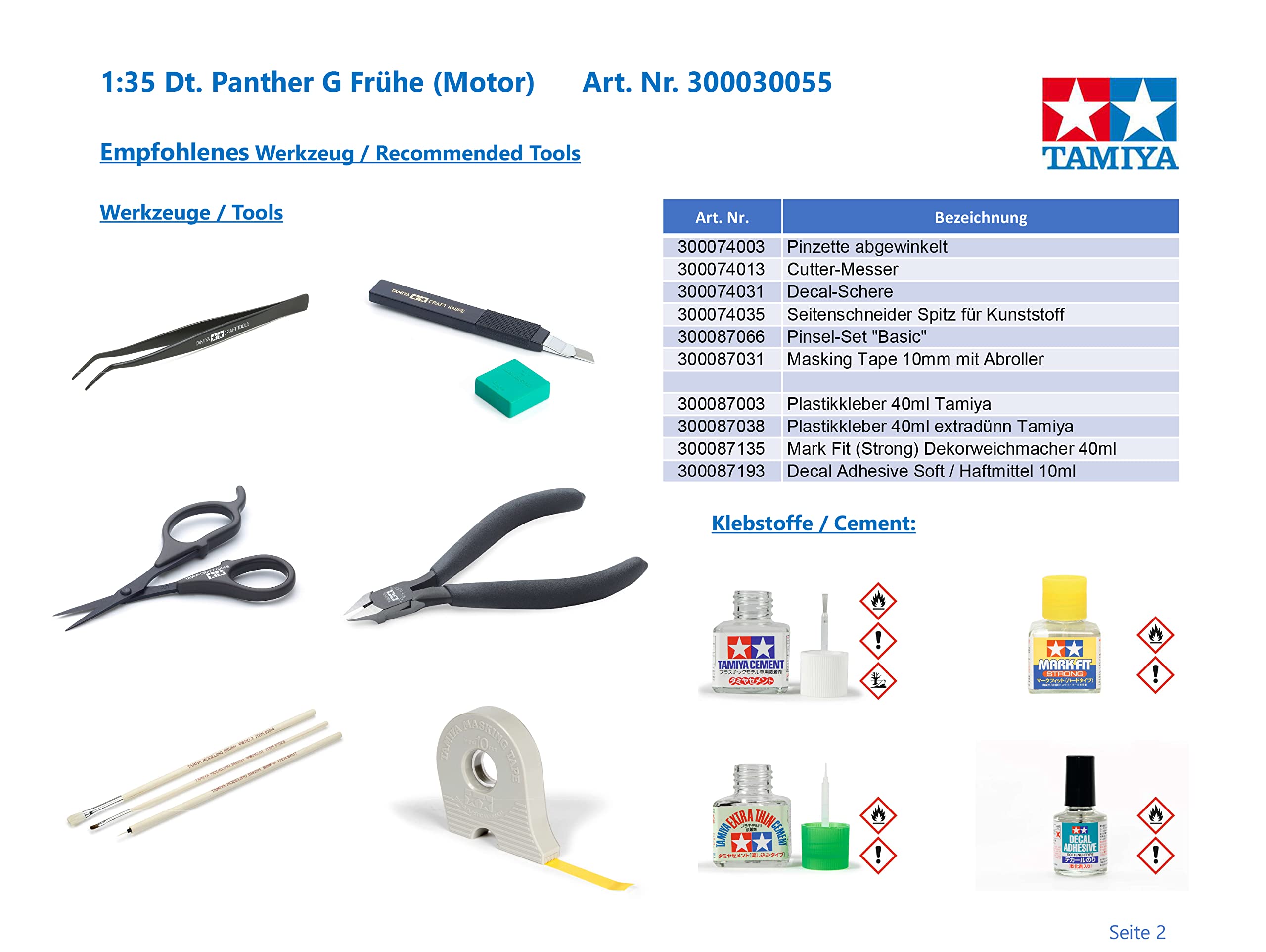 tamiya-30055-panther-g-fr-he-1-35-bausatz-unlackiert image 4