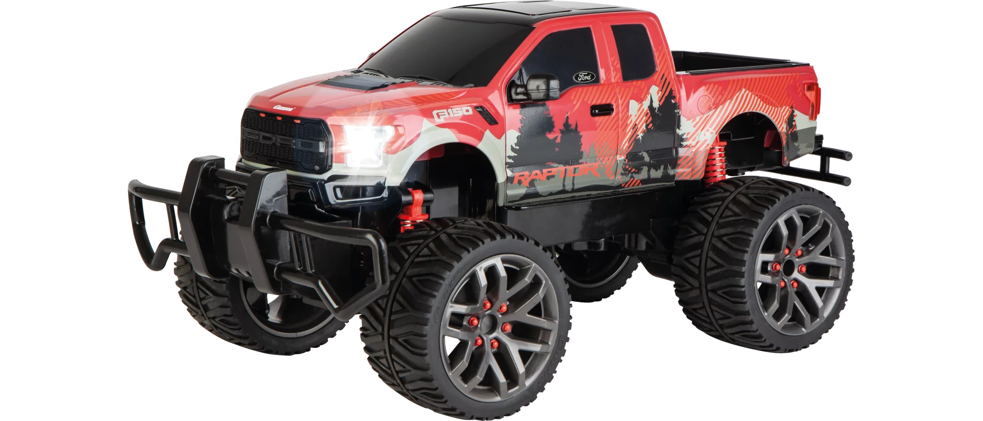 carrera-action-ford-f-150-raptor-rc-auto-2-4-ghz-schwarz-rot image 1