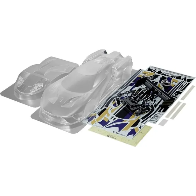 tamiya-51664-ford-gt-mk-ii-karosserie-unlackiert-257mm image 1