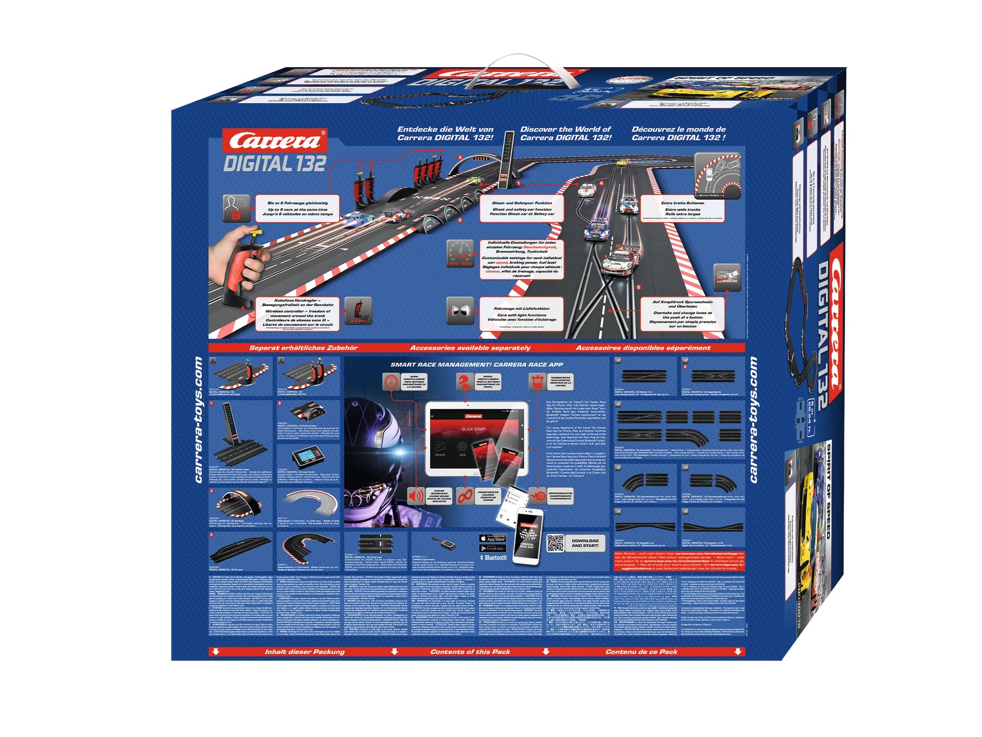 carrera-digital-132-spirit-of-speed-rennbahn-set-8-m-3-autos image 2
