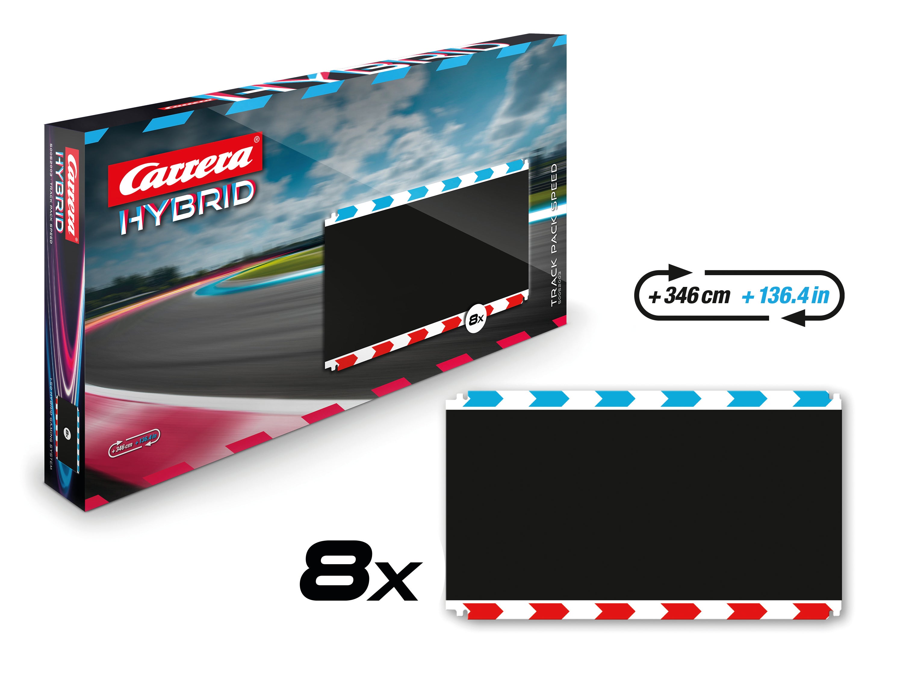 carrera-digital-132-track-pack-speed-streckenerweiterung-8-geraden image 1