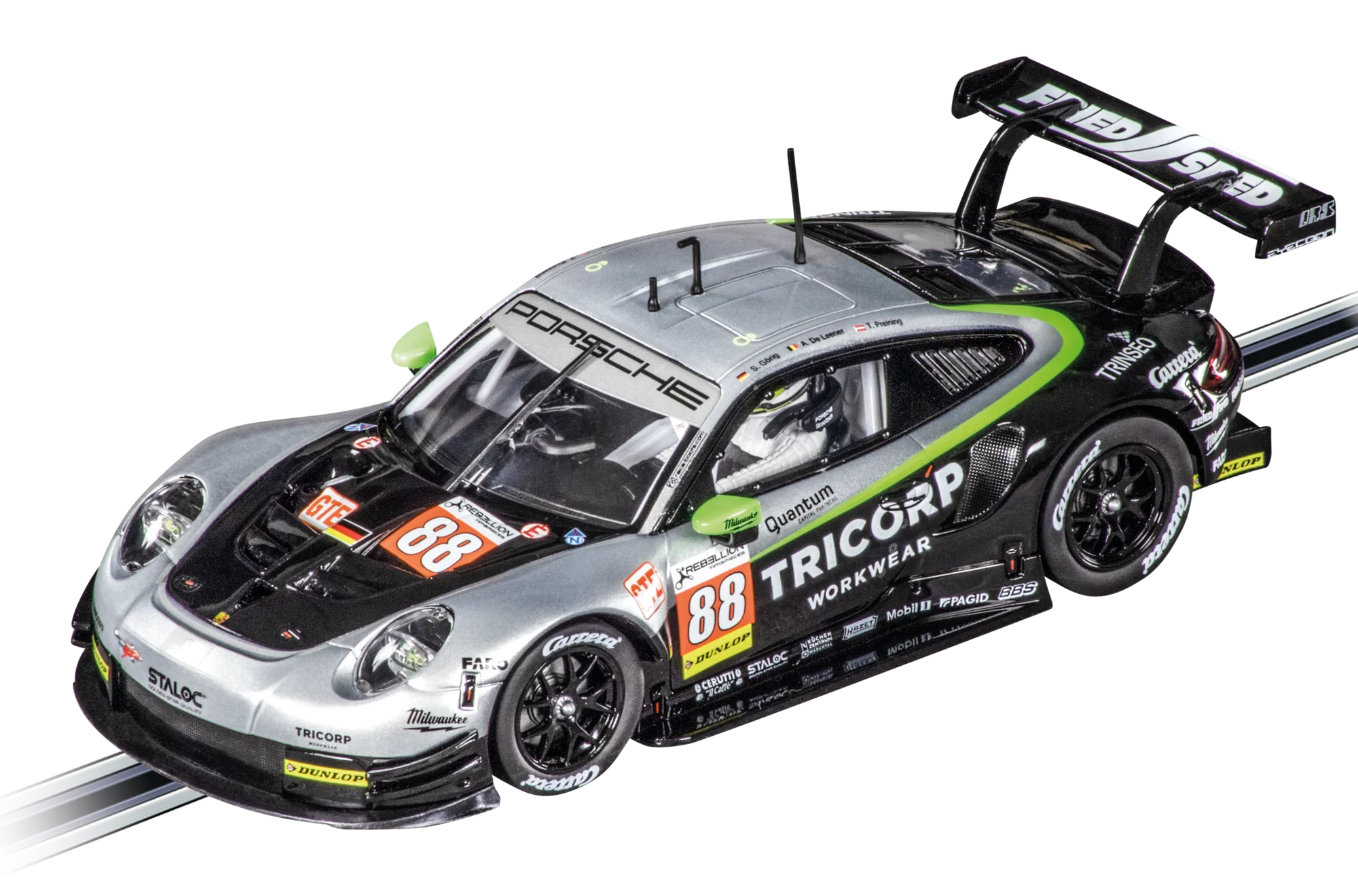carrera-digital-132-porsche-911-rsr-slotcar-proton-no-88-1-32 image 1