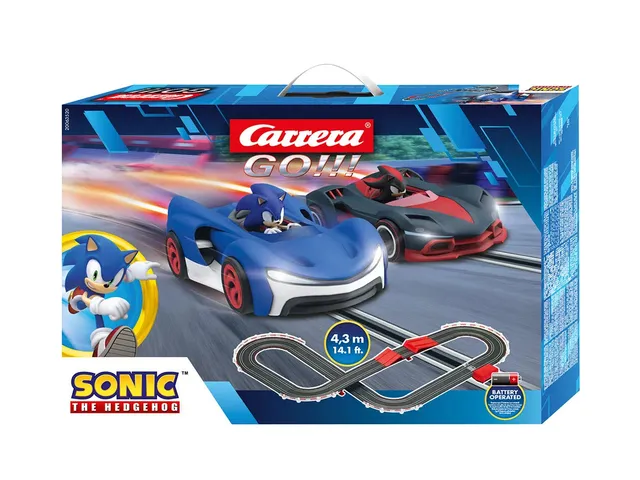 carrera-go-sonic-the-hedgehog-rennbahn-set-4-3-m-sprungschanze image 1