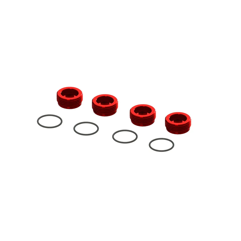 arrma-kraton-alu-radmutter-rot-set-4-st-ck-mit-o-ring image 1