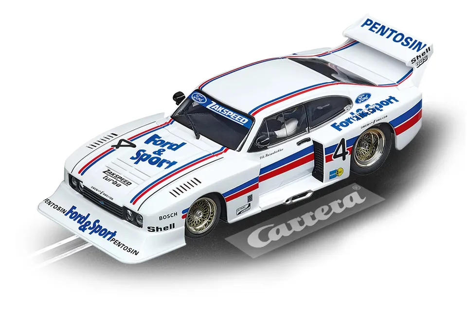 carrera-digital-132-ford-capri-zakspeed-turbo-slotcar-no-4 image 1