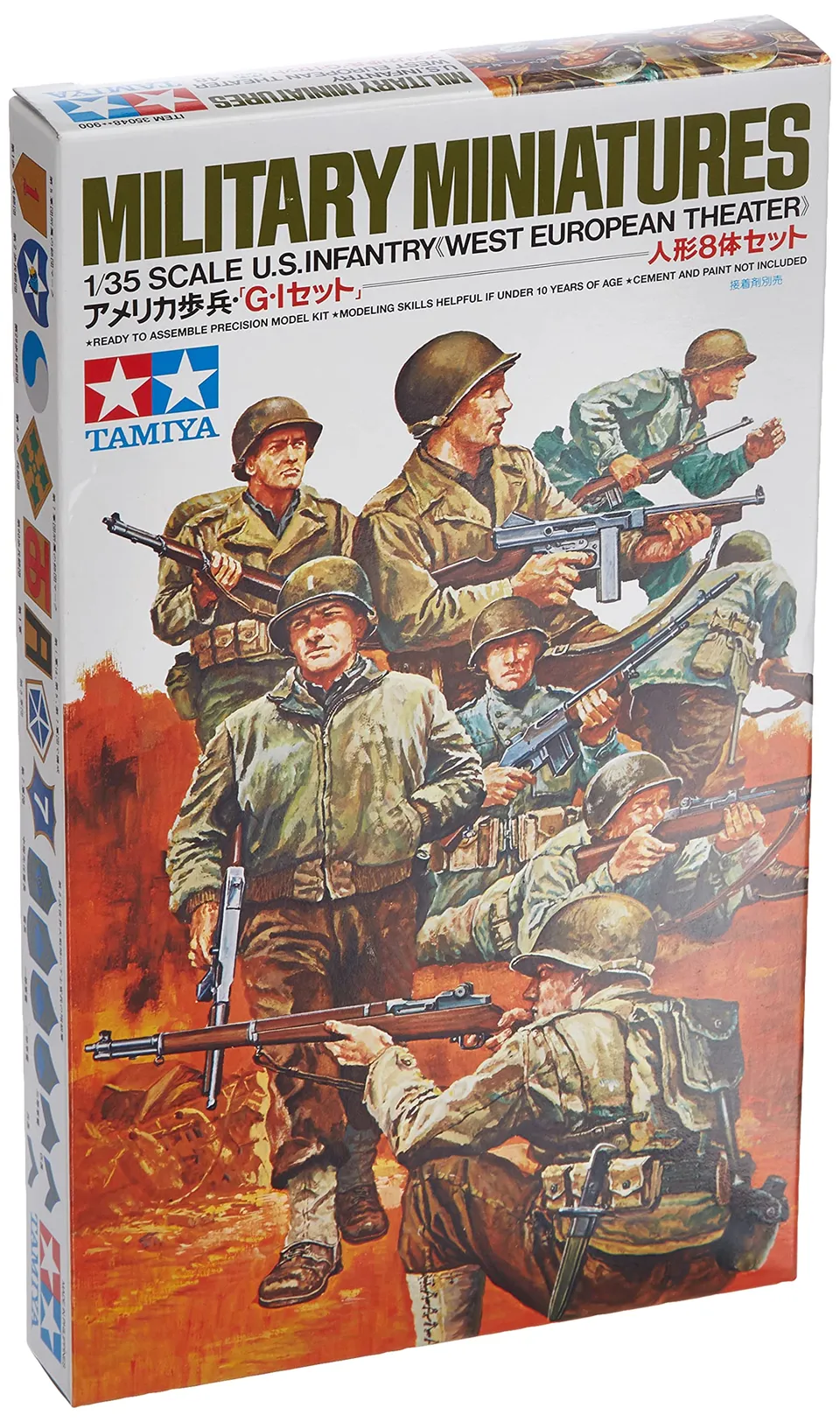 tamiya-300035048-us-infanterie-1-35-figurenset image 1