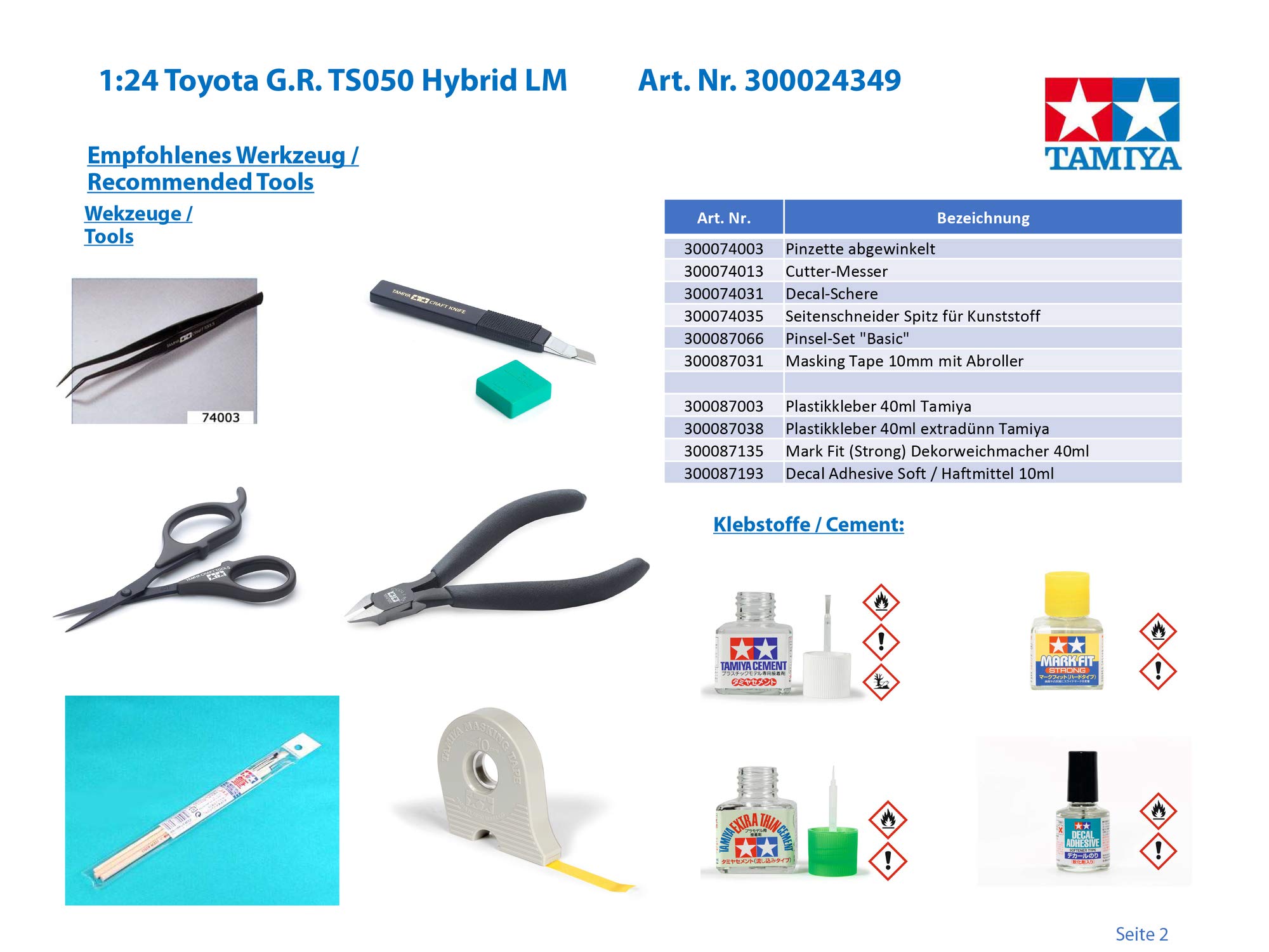 tamiya-toyota-gr-ts050-hybrid-24349-modellbausatz-1-24 image 4