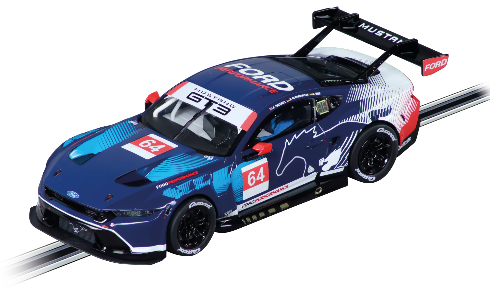 carrera-digital-132-ford-mustang-gt3-no-64-slotcar image 1