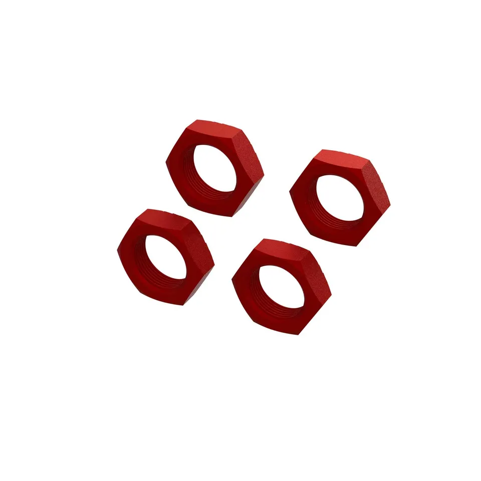 arrma-mini-aluminium-radmutter-24mm-rot-4-st-ck image 1