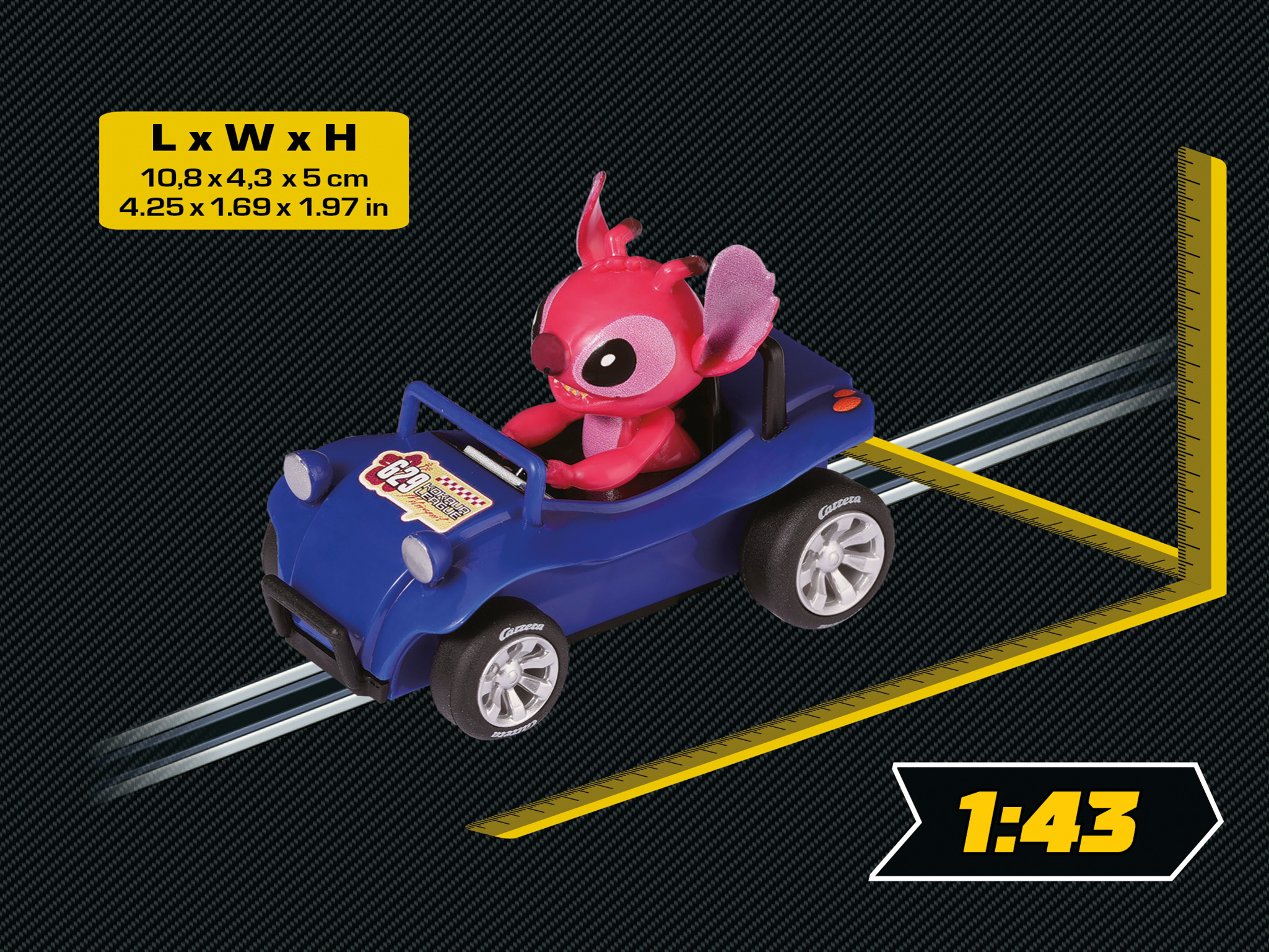 carrera-first-disney-stitch-leroy-rennauto-slotcar image 5