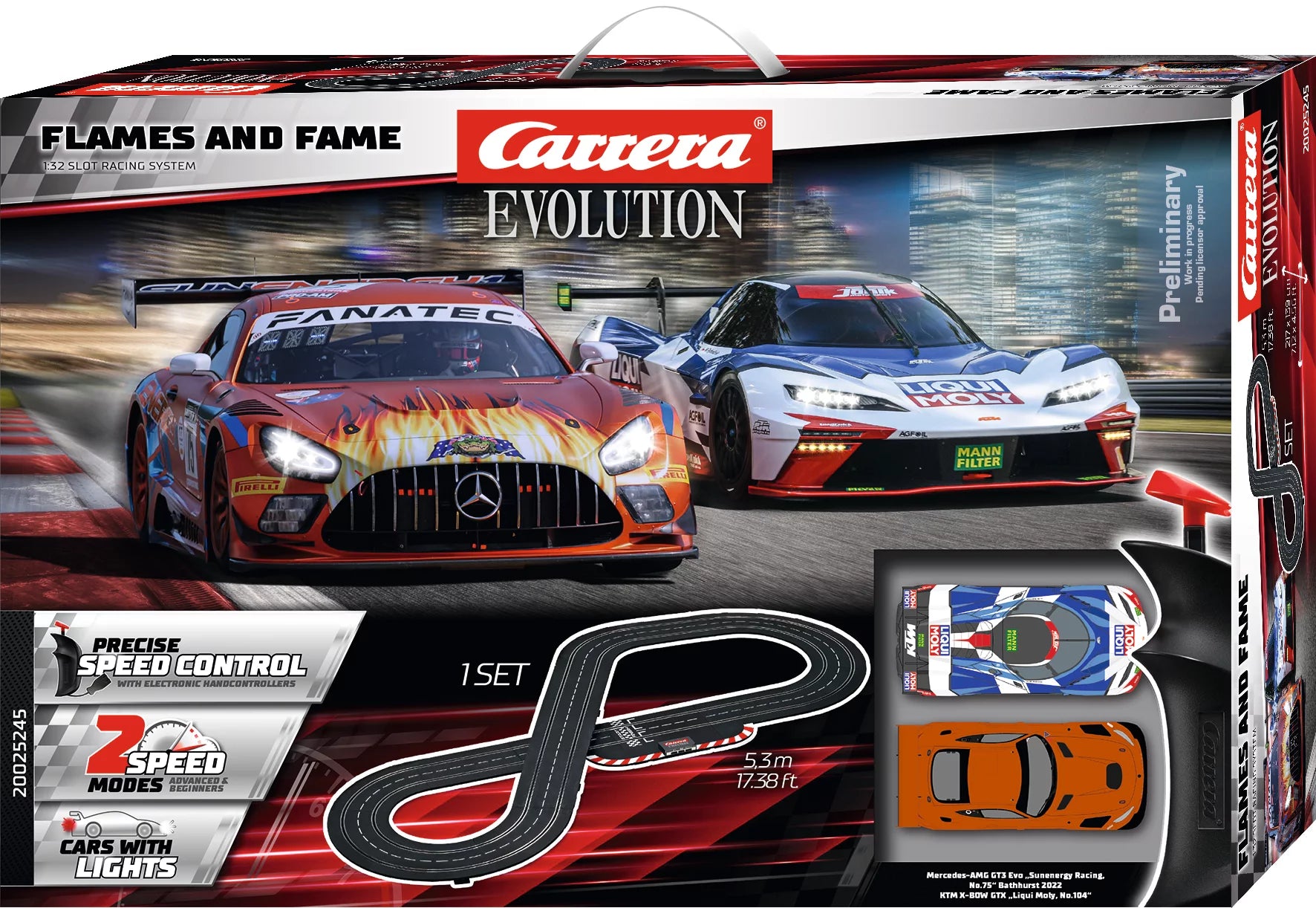 carrera-evolution-flames-and-fame-set-5-3-m-uk-1-32 image 1