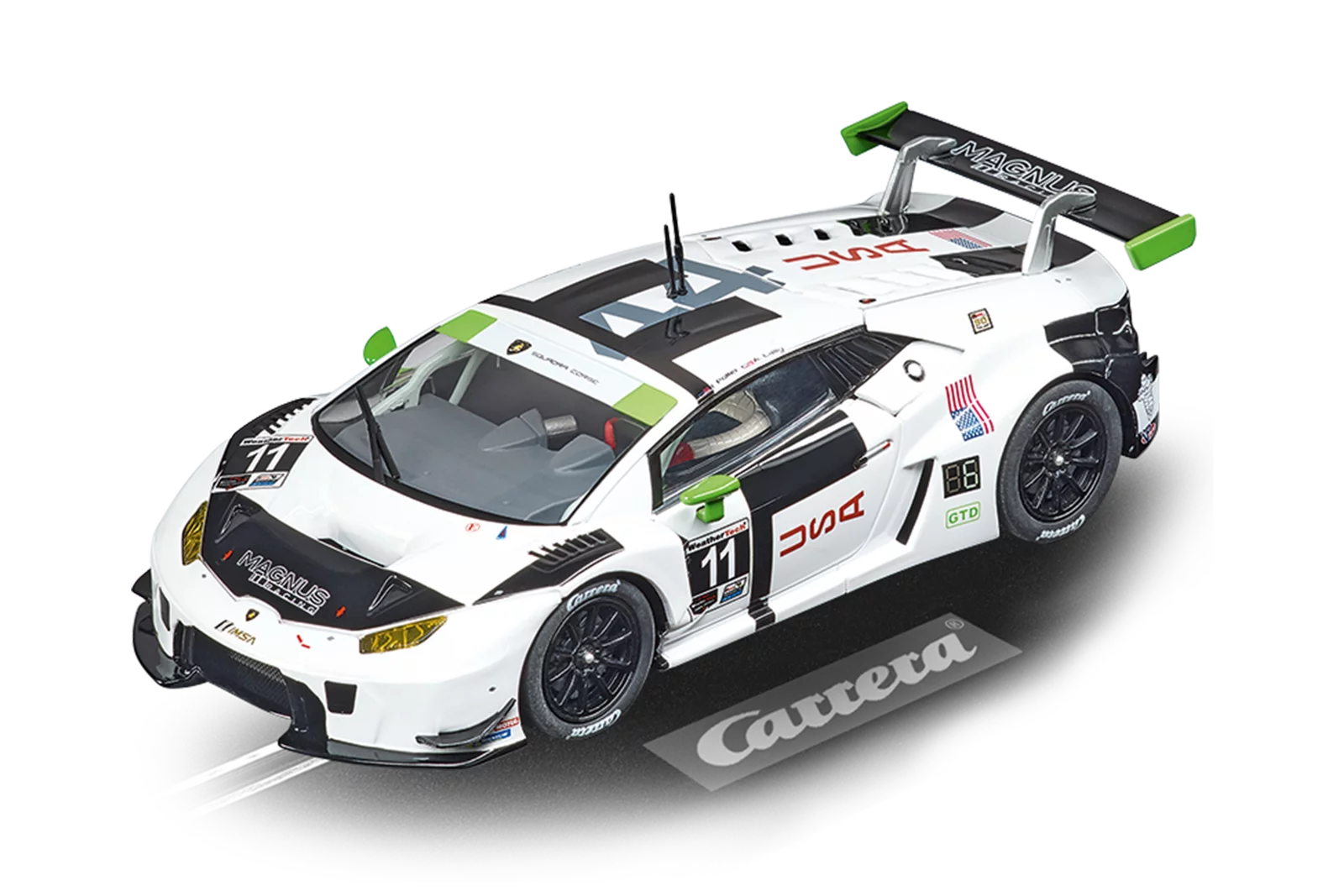 carrera-digital-132-lamborghini-hurac-n-magnus-no-11-slotcar image 1