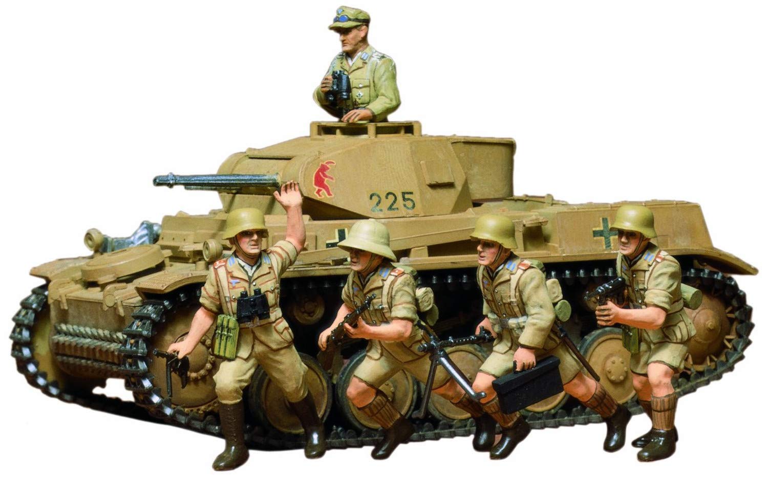 tamiya-panzer-ii-ausf-f-g-modellbausatz-1-35-wwii-35009 image 1