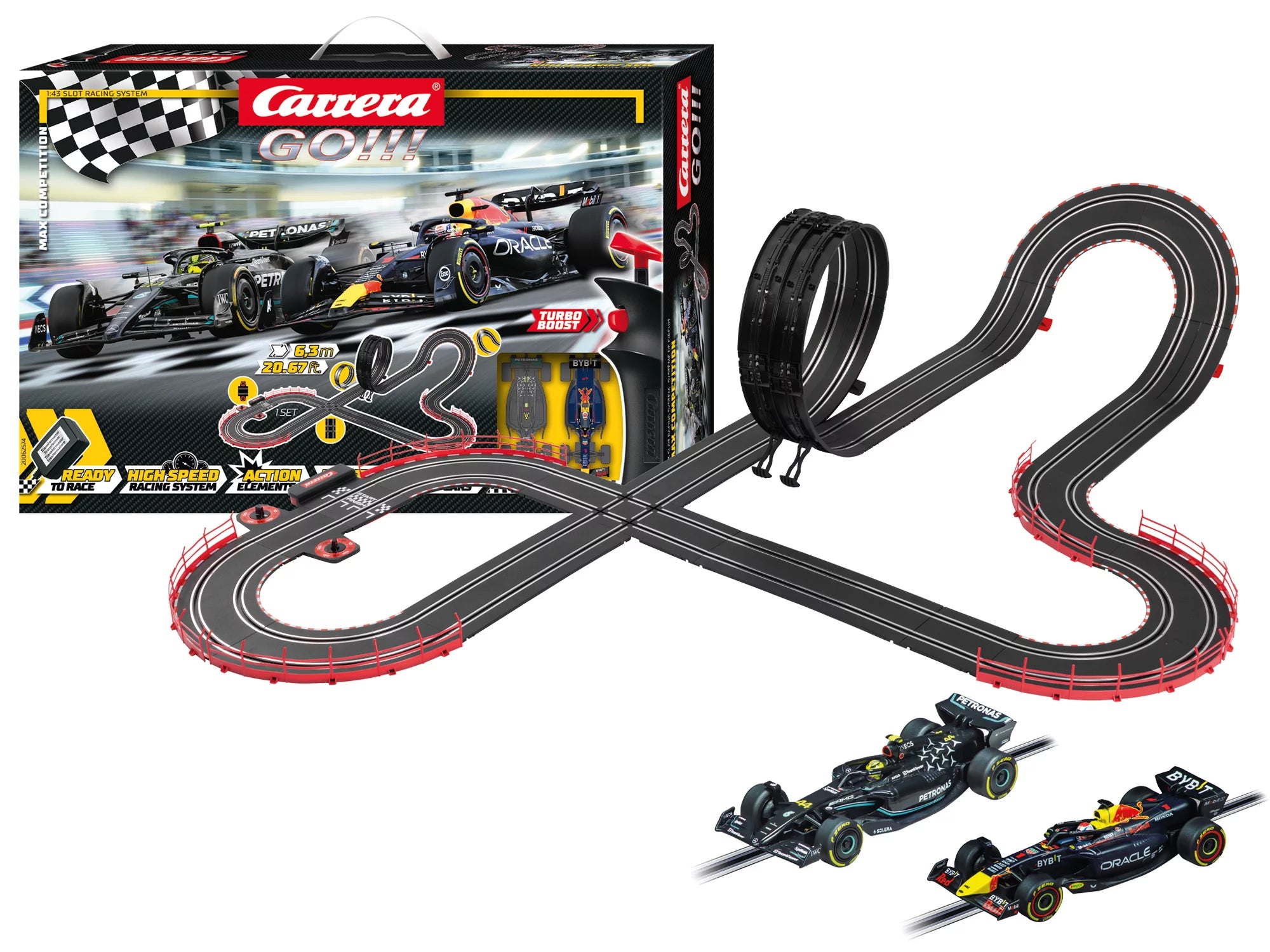carrera-max-competition-rennbahn-set-formel-1-6-3-m image 1