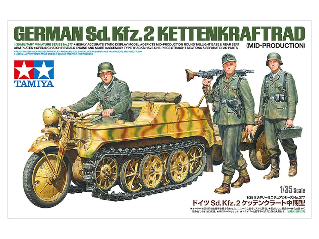 tamiya-35377-sd-kfz-2-kettenkrad-modellbausatz-1-35 image 8