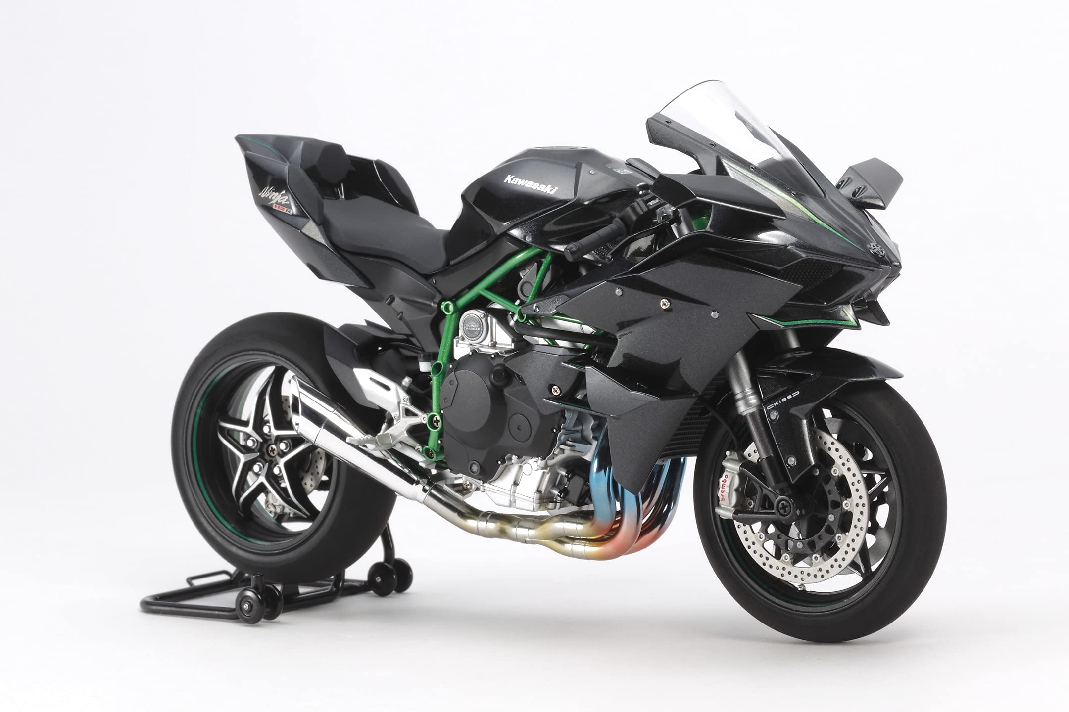 tamiya-14131-kawasaki-ninja-h2r-modellbausatz-1-12-schwarz image 2