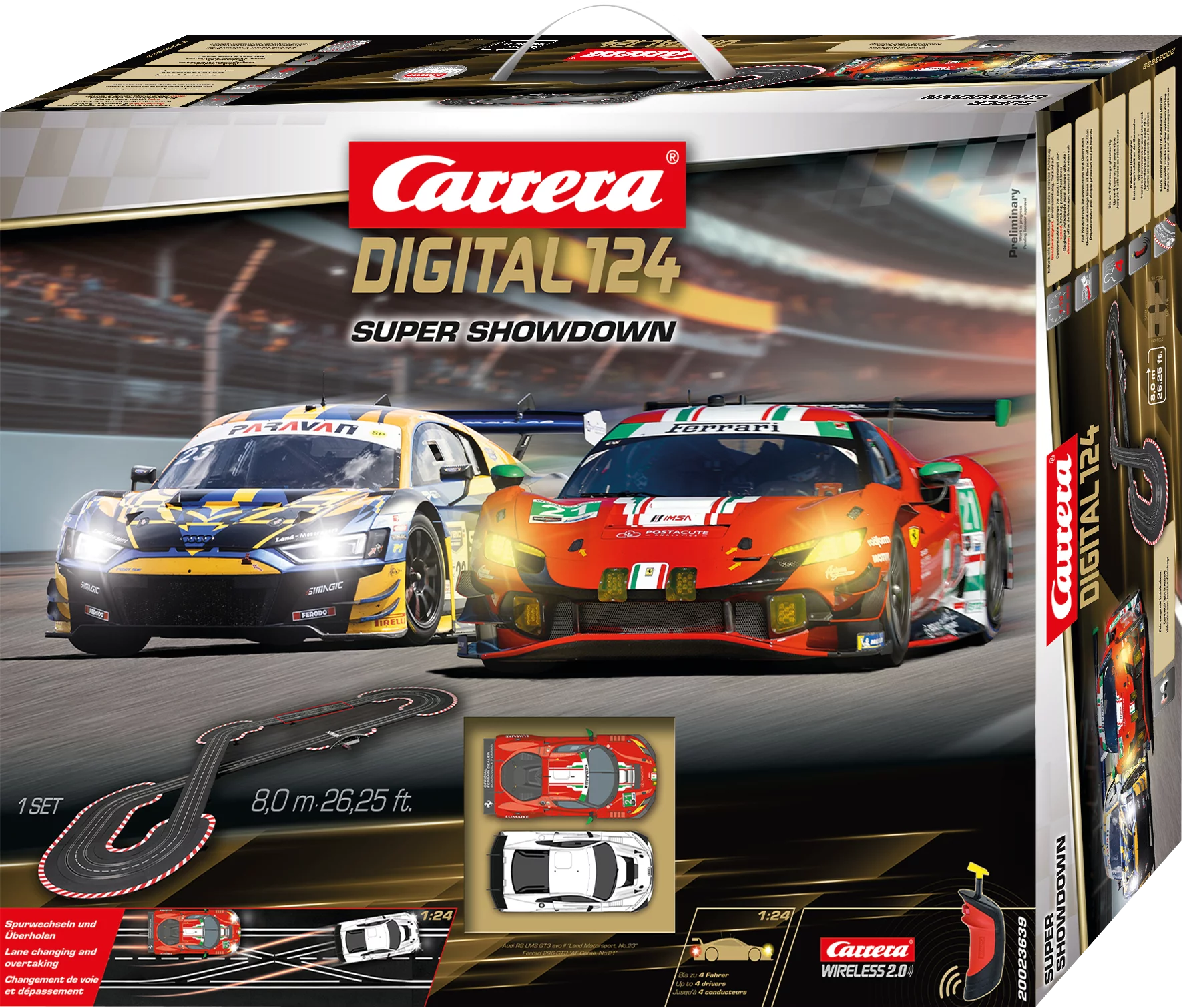 carrera-digital-124-super-showdown-rennbahn-set-ferrari-vs-audi image 1
