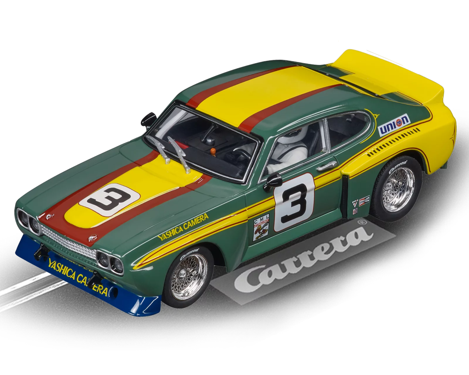 carrera-evolution-ford-capri-rs-3100-slotcar-no-3-1974 image 1