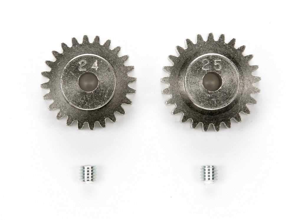 tamiya-300050477-motorritzel-alu-24-25z-modul-0-6-rc image 1