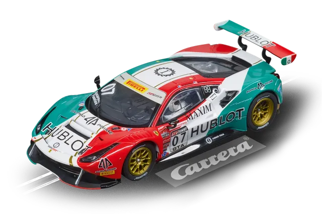 carrera-digital-132-ferrari-488-gt3-squadra-corse-slotcar-no-7-1-43 image 1