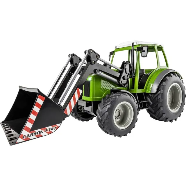 carson-500907347-rc-traktor-mit-frontlader-1-16-gr-n image 1