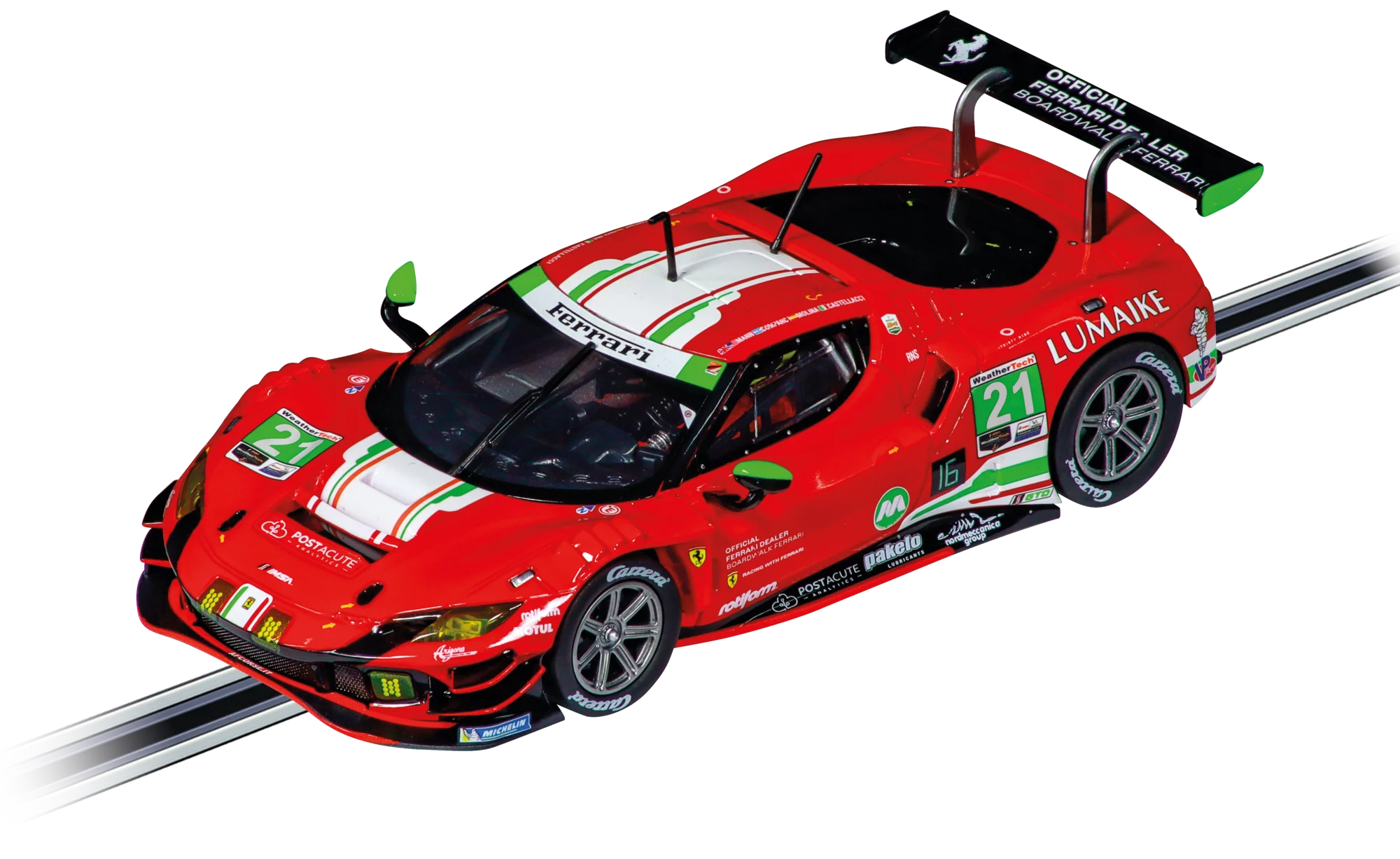carrera-digital-132-ferrari-296-gt3-af-corse-no-21-slotcar-1-32 image 1