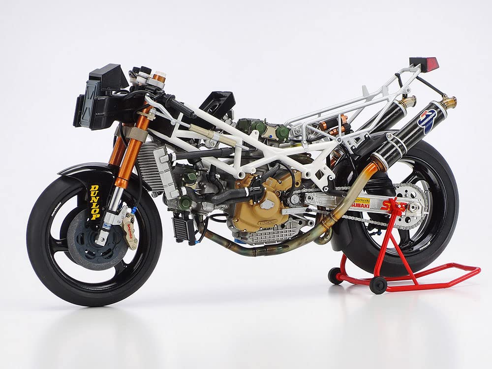 tamiya-300014063-ducati-888-modellbausatz-1-12-rot-1993 image 3
