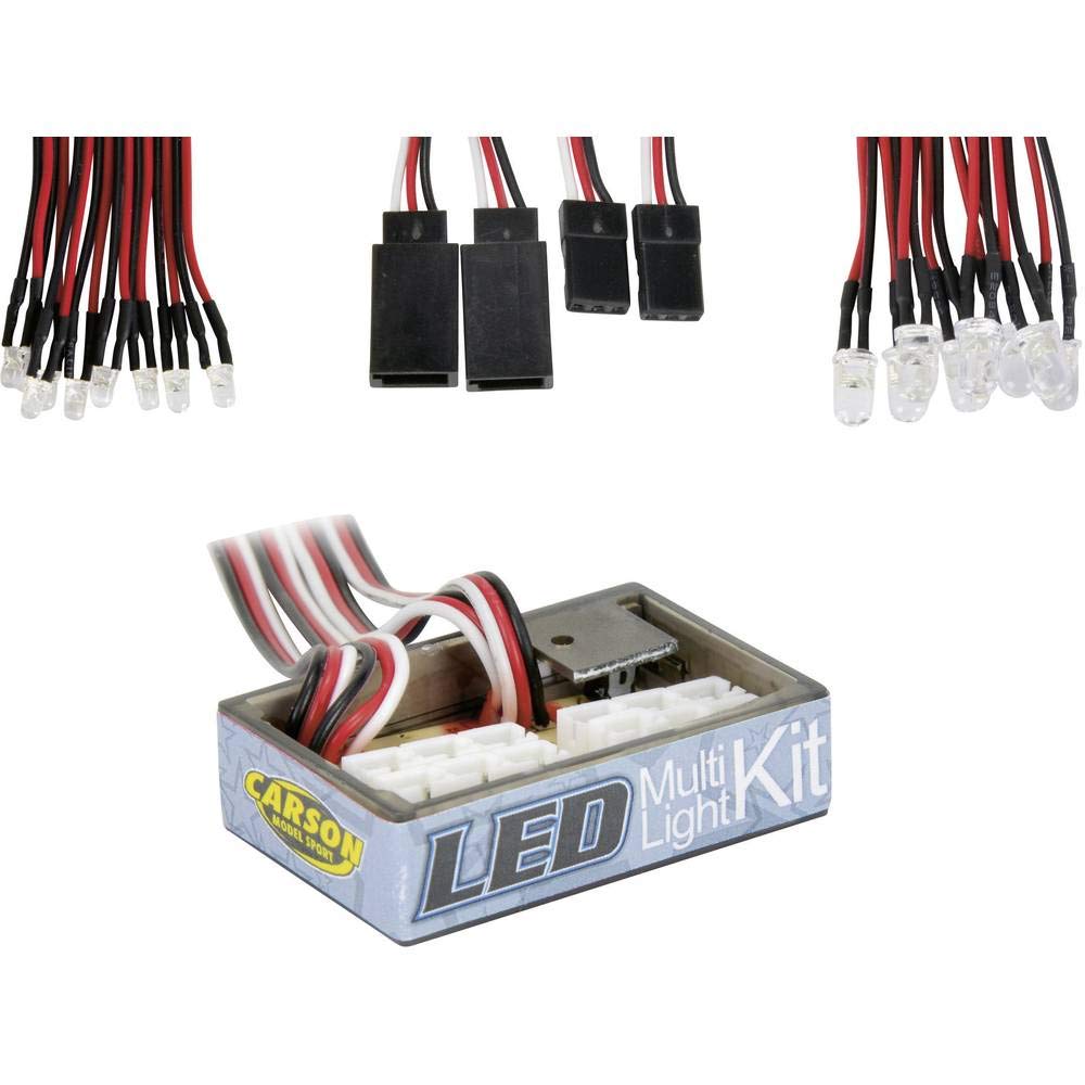 carson-500906166-led-lichteinheit-truck-wei-rot-rc-licht image 2